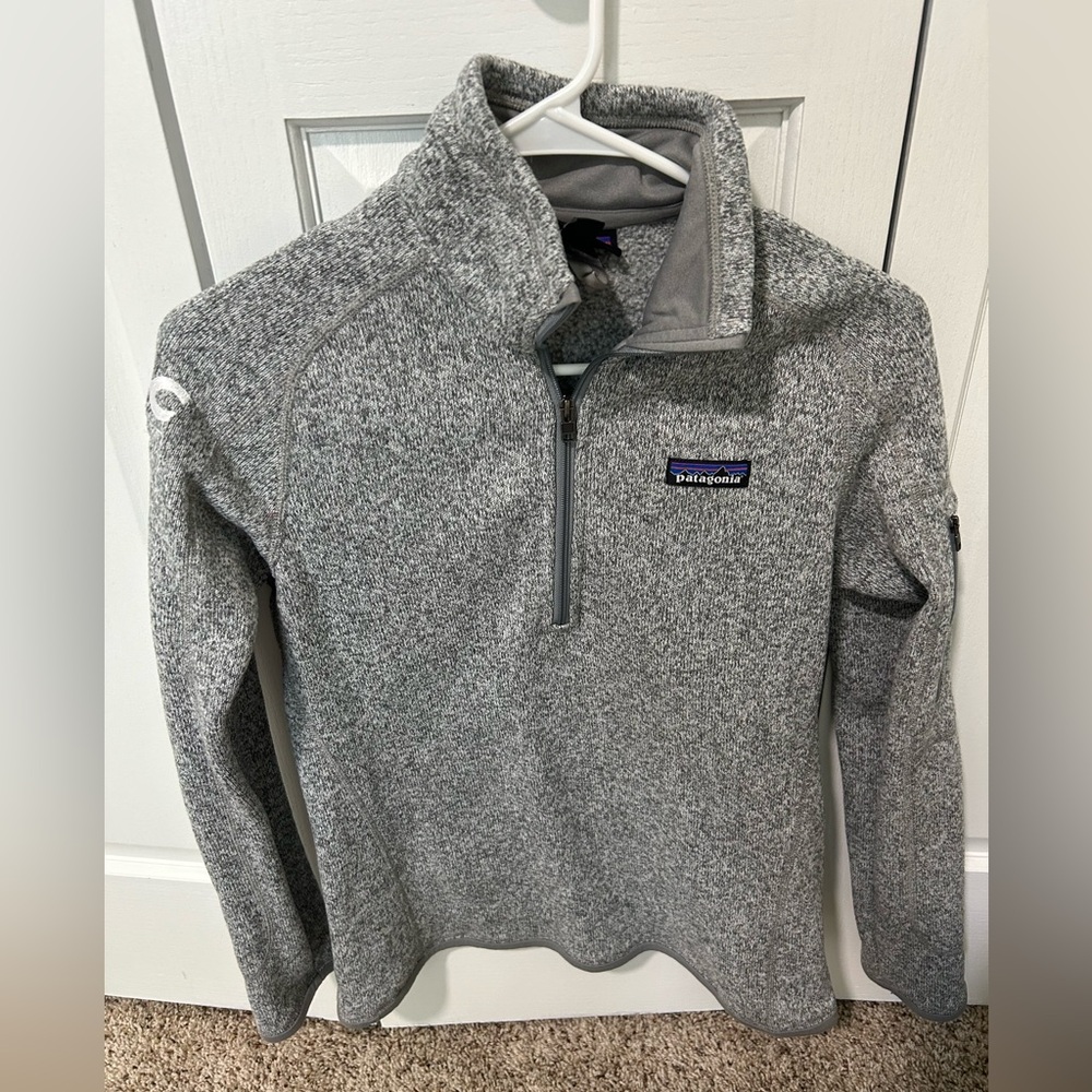 Patagonia 3/4 zip up sweater size S